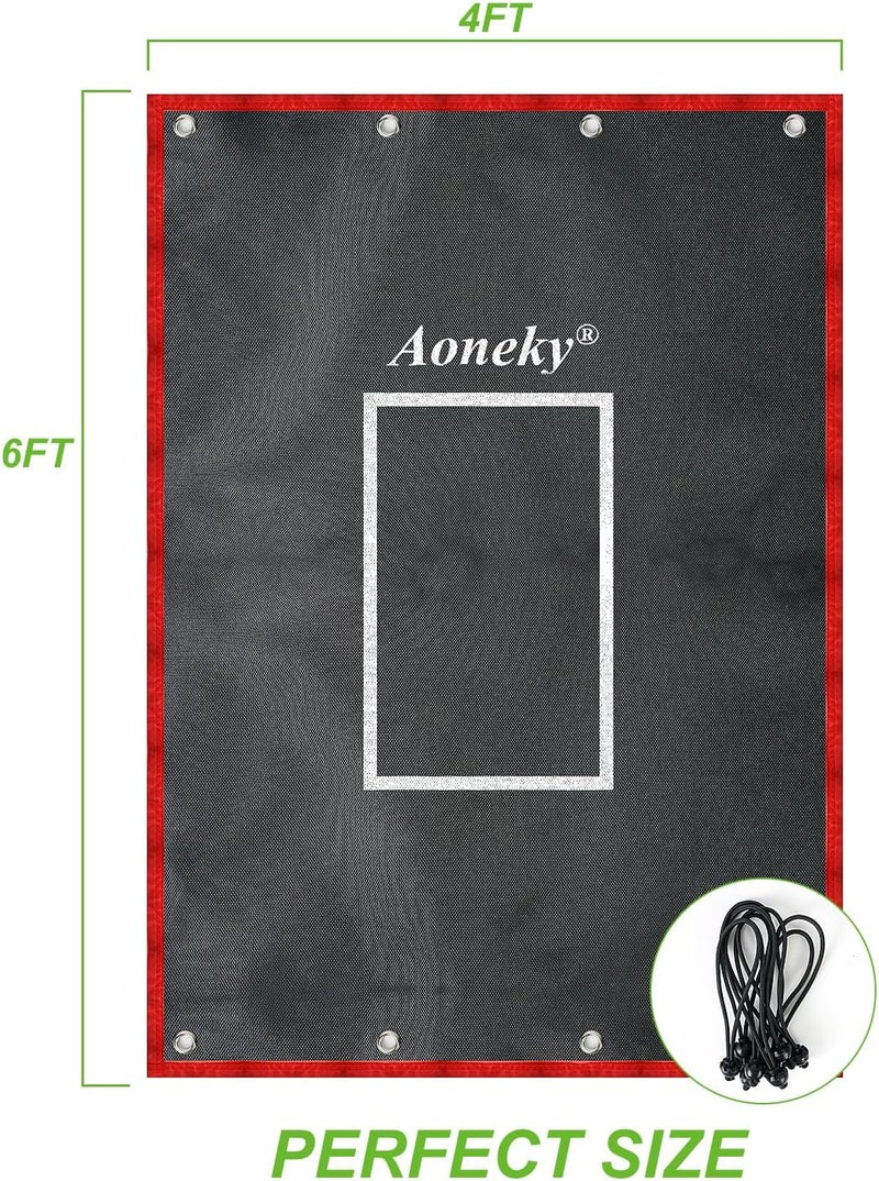 Aoneky 4x6ft Strike Zone Training Backdrop for Youth Baseball/Softball - Batting Cage Backstop - Image 3